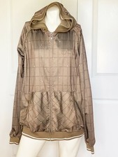 NWOT 686 MEN'S LIGHTWEIGHT OLIVE BROWN PLAID SNOWBOARD HOODIE SWEATSHIRT SIZE:XL