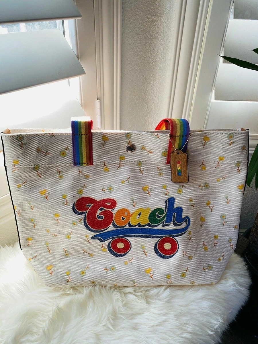 Coach pride tote bag new arrivals
