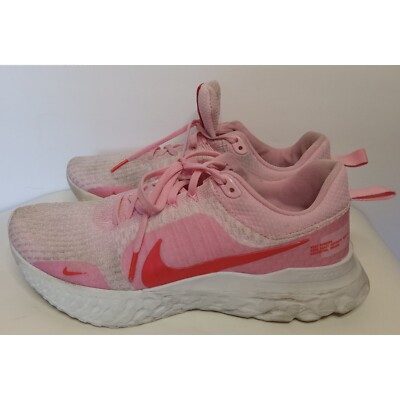 Nike Infinity React 3 Soft Pink DZ 3016-600 Soft Pink Ladies Running Sz 11