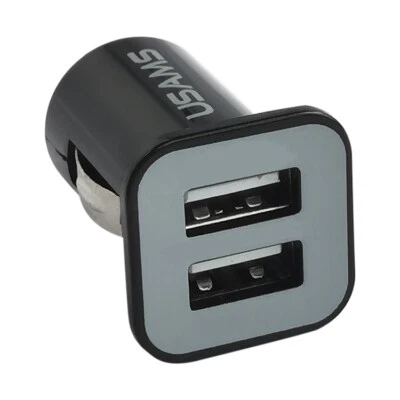 Zigarettenanzünder 2 USB Ladegerät Auto PKW KFZ Adapter Handy Ladestecker Z292 - Bild 1 von 4