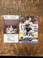 Kevin Korchinski Signed Jumbo UD Young Guns Card JSA Coa Autographed Blackhawks