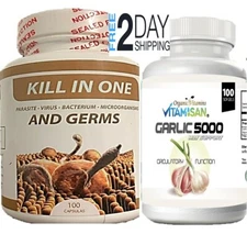 Detox colon kit natural candida support Cleanse for Human combo 2b anti parasite