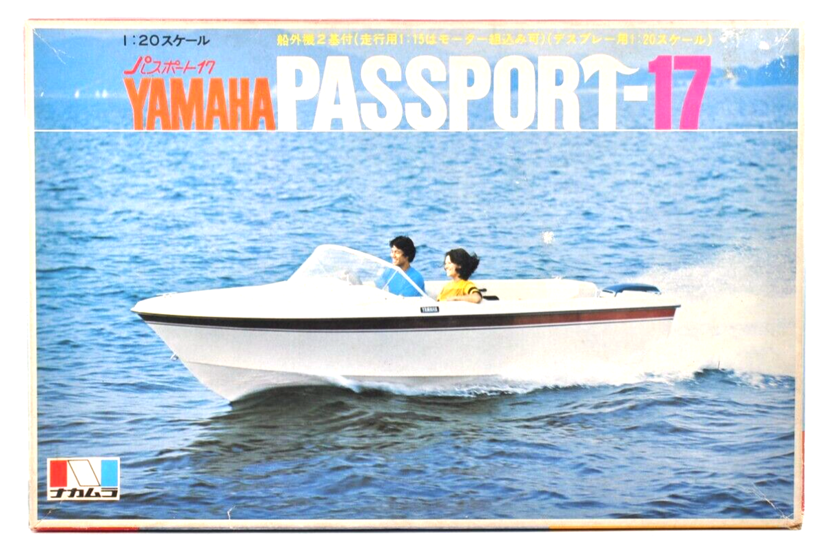 Nakamura Yamaha Passport-17 1/20 Scale VTG Model Kit with FA-130