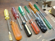 LOT OF 12 HAND TOOLS VACO, XCELITE, S-K, BLACKHAWK, STANLEY, FULLER ALL USA MADE