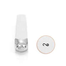 Flourish J ImpressArt Metal Design Stamp- Steel Hand Jewelry Stamping Punch