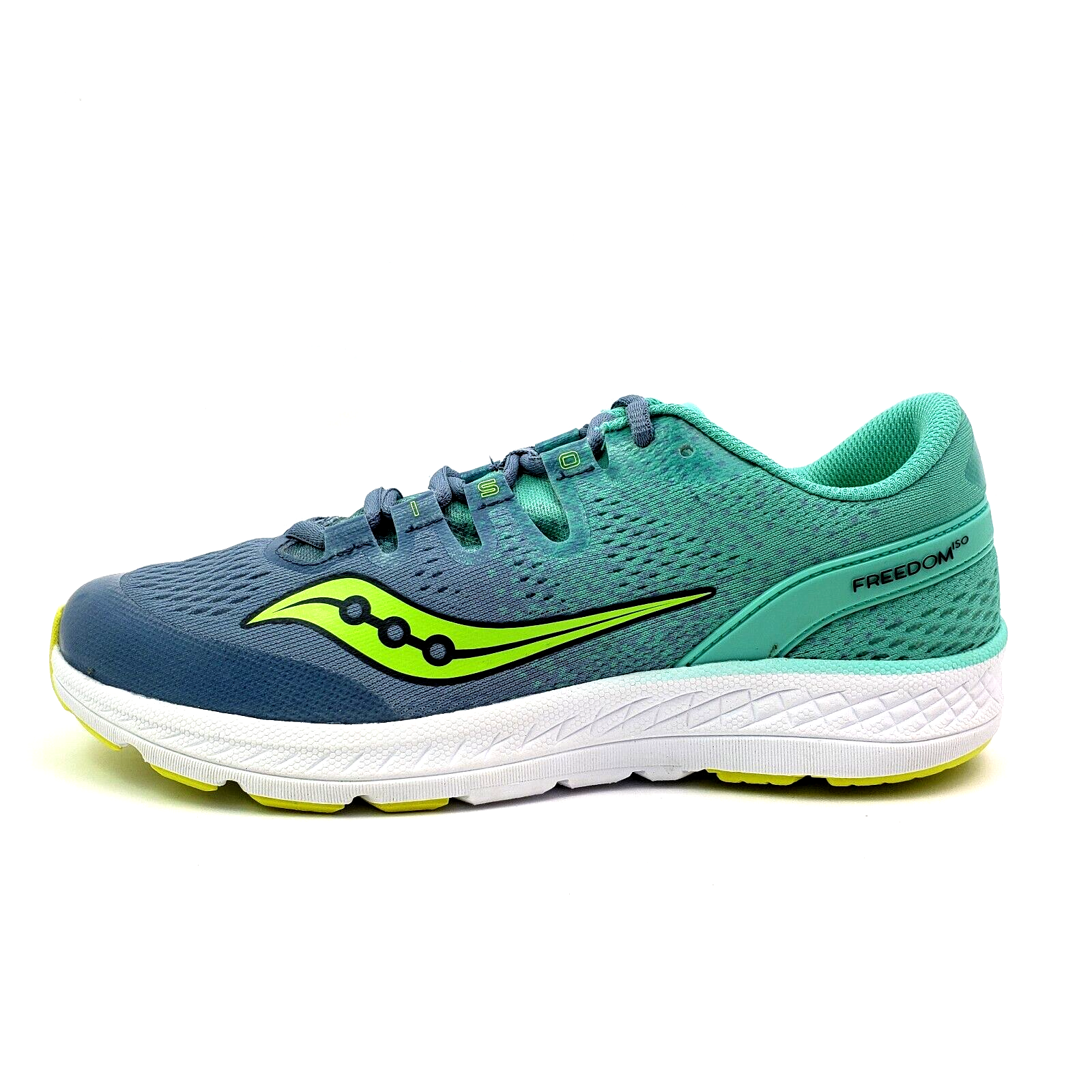 SAOLA Scarpe da corsa Saucony Freedom ISO ragazza taglia 6 anni donna taglia 7 grigio verde