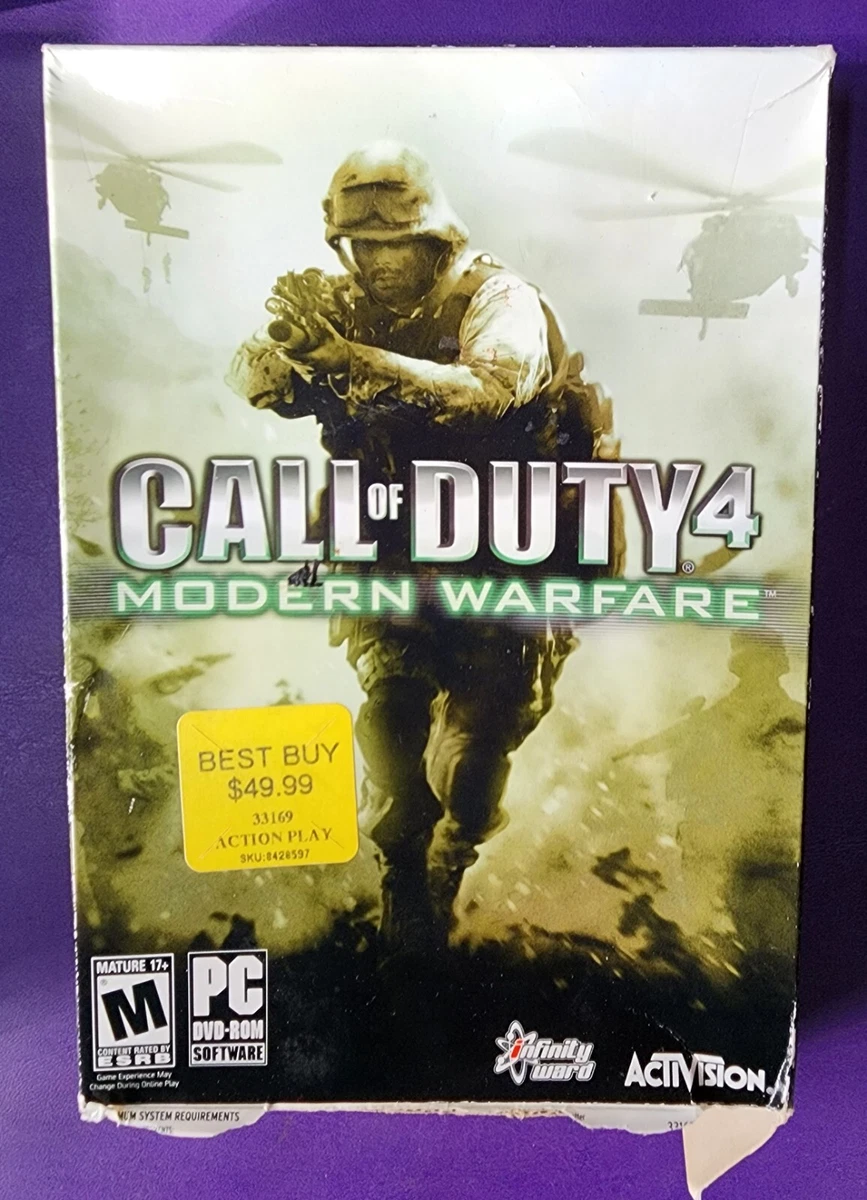 Las mejores ofertas en Call of Duty 4: Modern Warfare PC