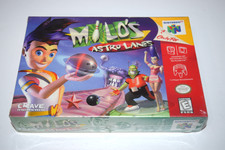 Milo's Astro Lanes Nintendo 64 N64 Video Game New in V-Seam Shrinkwrapped Box