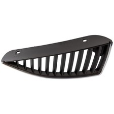 Grille For 2004-2005 Mitsubishi Lancer Passenger Side Black Plastic