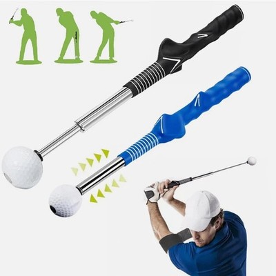 Retractable SwingClub Soundable Swing Trainer Golf Training Hilfsmittel Werkzeug