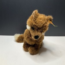 Steiff Red Fuxy Baby Fox 070136 Stuffed Plush Doll Toy - HTF