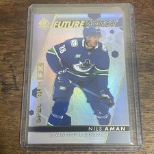 2022-23 SP Authentic #S-51 Nils Aman Spectrum FX