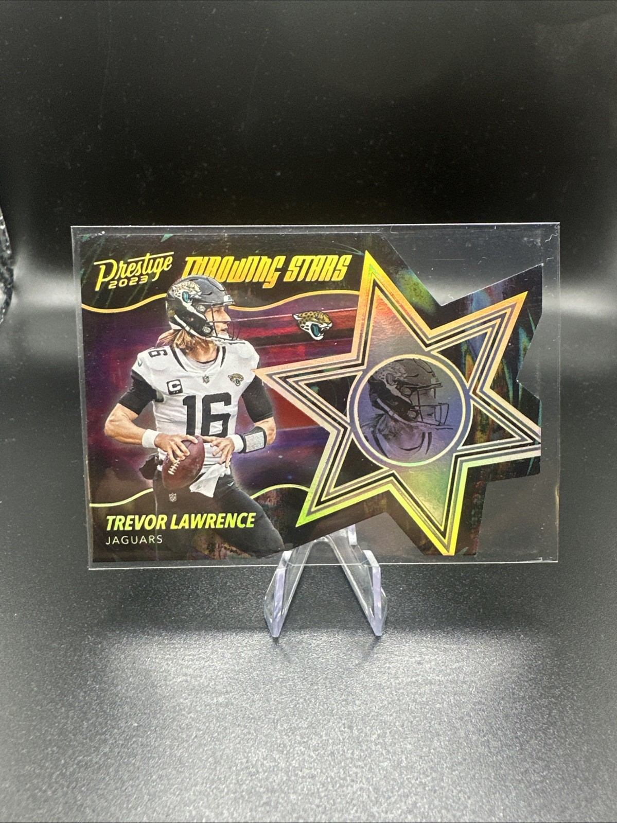 2023 Prestige - Trevor Lawrence Throwing Stars Die Cut #TS-9