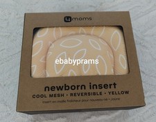Image of 4-Moms Reversible Newborn Insert Support Mamaroo Bouncer Yellow Cool Mesh