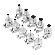 Heat Gun Nozzle, 10pcs / Set Nozzle Kits, Hot Air Soldering Station... 
