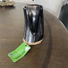 Viking Culture Drinking Ox Horn Engraved Wolf  Tankard New With Tag — photo 3