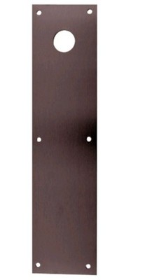 Don-jo 71-613 Push Plate 4''x16''x0.05'' Bronze Finish