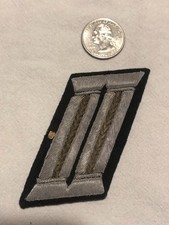 P193 - WWII German - Collar Tab - Single - Propaganda - Marine Officer