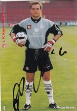 Autogramm - Andreas Reinke (1. FC Kaiserslautern) - 1998/1999