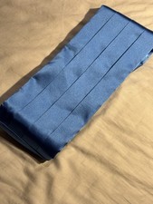 TM Lewin Blue Silk Cummerbund