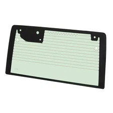 Fit Jeep Wrangler 2&4Dr 2007-2010 Rear Window Tempered Glass Back Green W/Heated