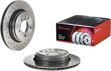 Brembo 09.9425.1X Xtra UV Coated vented drilled Rear Brake Rotor BMW/BMW (BRI...