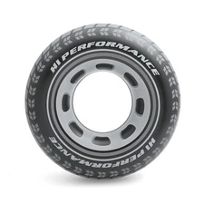 Intex Giant Tire Tube 36 Inch Multicolored Water Flotation Device Durable Fun