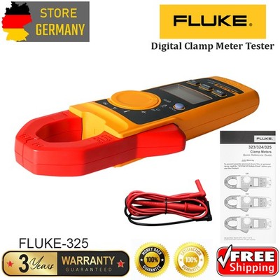Fluke 325 Digital Multimeter Clamp Meter AC Volt Amp Ohmmeter Tester Werkzeug