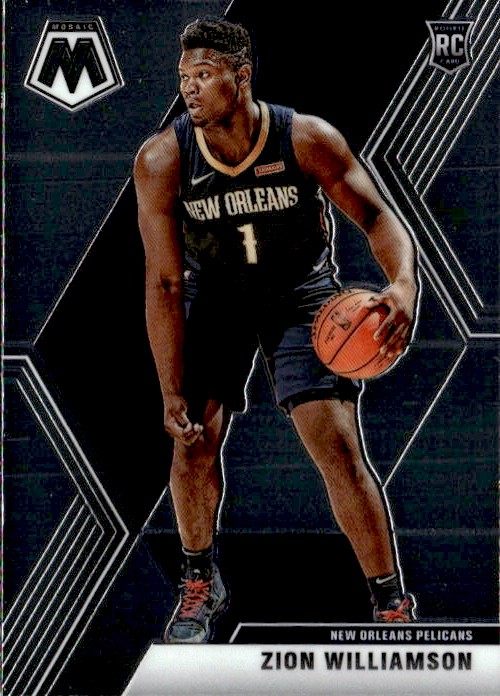 2019 Panini Mosaic Zion Williamson 209 RC Pelicans