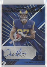 2021 Panini XR Luminous Endorsements Blue 27/49 Jacob Harris #LUM-JHA Auto 0sv5