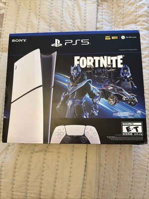 Sony PlayStation 5 Digital Edition Bundle Fortnite Disc-Free Console
