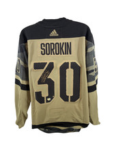 Ilya Sorokin Autographed Signed Islanders Jersey  NHL Fanatics