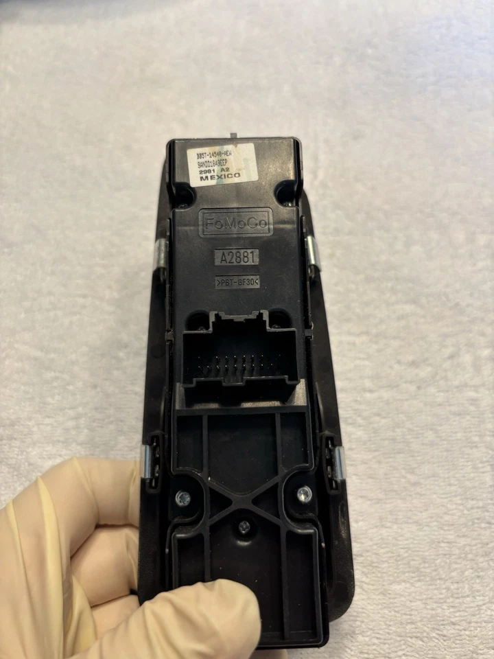 Interruptor de ventana eléctrica de control maestro del lado izquierdo Ford Explorer 2011-15 OEM Foto 4 de 4