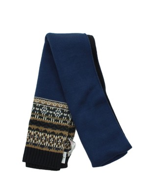 Dunnes Stores Herren Schal Blau 100% Acryl Schal