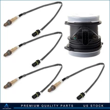 ✅For Mercedes-Benz ML3 ML350 4pcs Oxygen o2 02 Sensor + Mass Airflow MAF Sensor