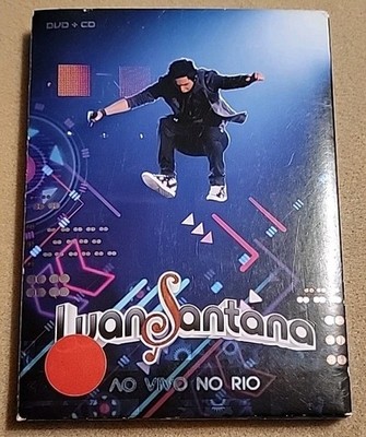 Ao Vivo No Rio by Santana, Luan (CD & DVD, 2007, 2-Disc) w/Insert