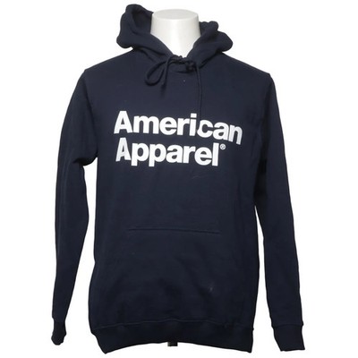 American Apparel, Kapuzenpullover, Größe: L, Blau, Baumwolle/Polyester #Bev