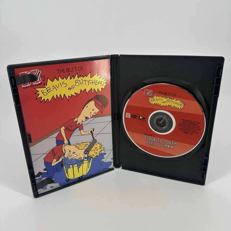 Beavis and Butthead DVD MTV Troubled Youth & Feel Our Pain Free Shipping - Image 3 of 3