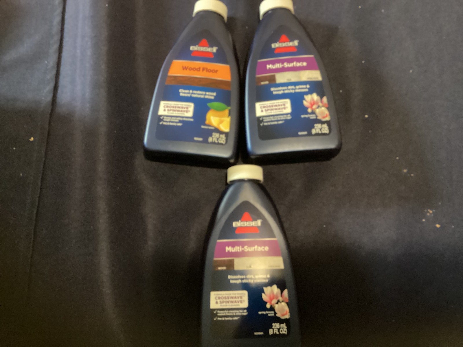 Bissell Hard Wood Floor Multi-Surface Cleaner  8 Oz Pet CrossWave Spinwave 4x-