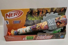 Nerf Zombie Strikeout Dart Blaster, 8 Nerf Elite Darts
