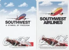 AIRLINES - COCA COLA  - SOUTHWEST - 2     single vintage playing cards