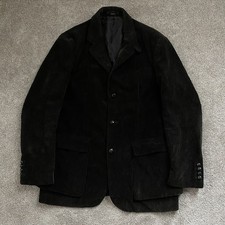 Vintage Polo by Ralph Lauren Dark Cider Brown Corduroy Blazer Jacket M Men's