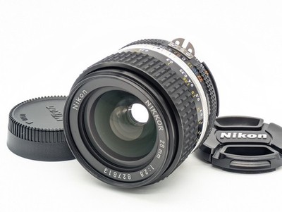 Video*[TOP NEUWERTIG] SIC Nikon Ai-s Ais Nikkor 28mm f/2.8 Weitwinkel JP1...