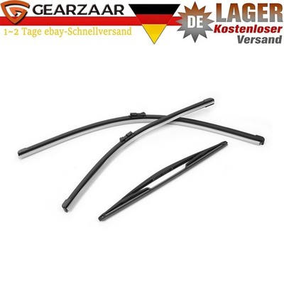 wiper blade set streak-free wipers für Opel Meriva B windshield wiper Set Of 3