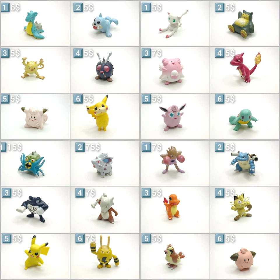 #Lot17 винтажная фигурка Томи Покемона #selectsable#прочитайте описание перед покупкой - Изображение 2 из 4