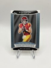 2024 Leaf In The Game Used Verge Of Greatness Platinum Miller Moss #VG-37 RC