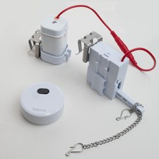 Ridgesun Touchless Toilet Flush Kit Motion Sensor Battery Auto Flapper Fit