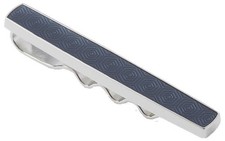 Simon Carter Mens Adagio Tie Slide - Navy