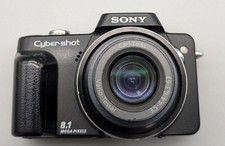 Sony Cyber Shot DSC-H10 Black Digital Camera 8.1MP 10x Zoom Large LCD Japanese