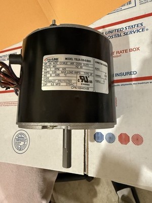 INTERLINK  YSLB-230-8-B001 CONDENSER  MOTOR  1/4 HP 460 V.   CCWLE Rot 825 RPM